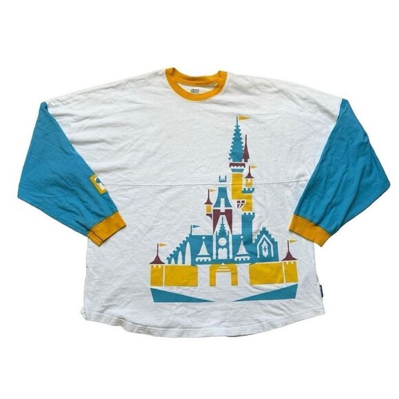 Disney Parks 2022 Vault Collection 50th Anniversary Castle Spirit Jersey XL - Picture 1 of 11